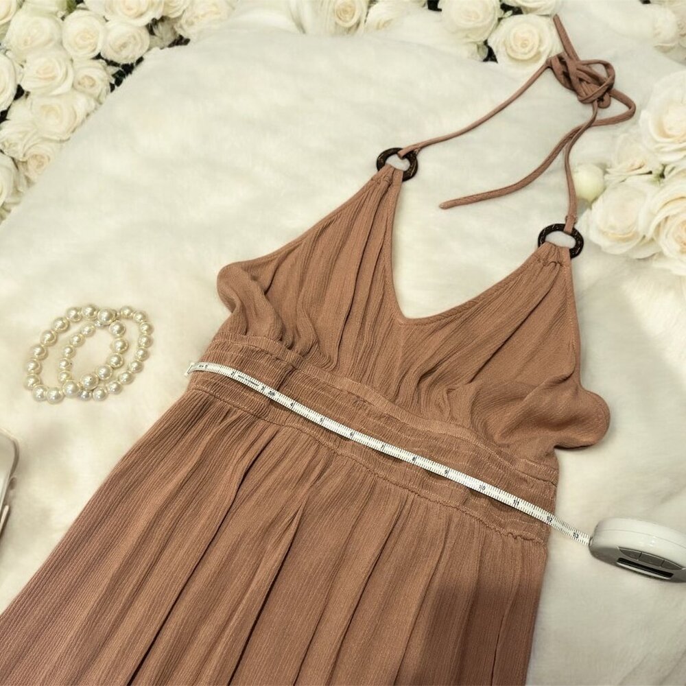 Cupshe Light Mauve Rayon Dress – Size Small - Picture 3 of 4